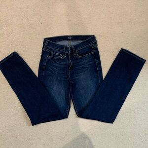 GAP Women's Dark Blue Slim Jeans
